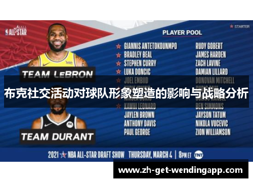 布克社交活动对球队形象塑造的影响与战略分析 布克社交活动对球队形象塑造的影响与战略分析