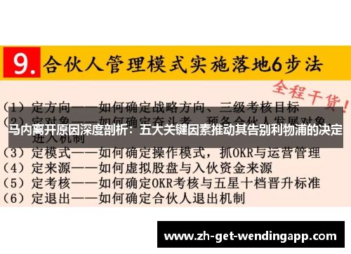 马内离开原因深度剖析:五大关键因素推动其告别利物浦的决定 马内离开原因深度剖析:五大关键因素推动其告别利物浦的决定
